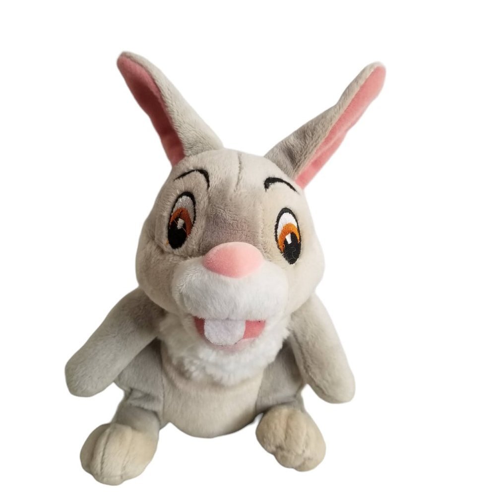 Disney Bambi Friend Thumper Bunny Stuffed Plush Beans Animal Toy Doll 8" Tall